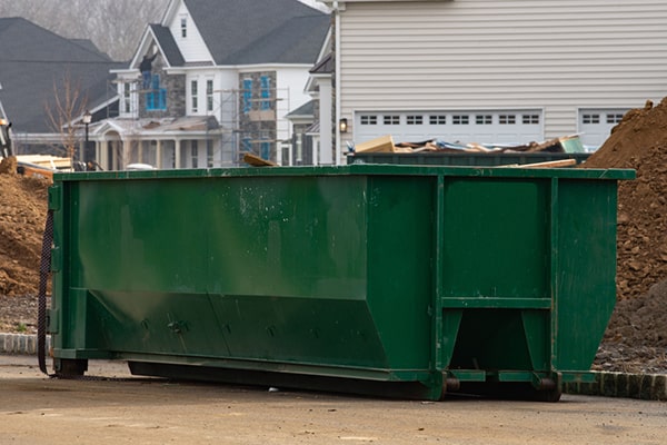 construction dumpsters can be rented for a flexible time period based on your project needs